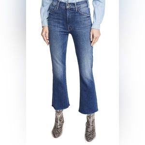 MOTHER Denim The Hustler Ankle Fray, color Rite of Passage, Sz 30